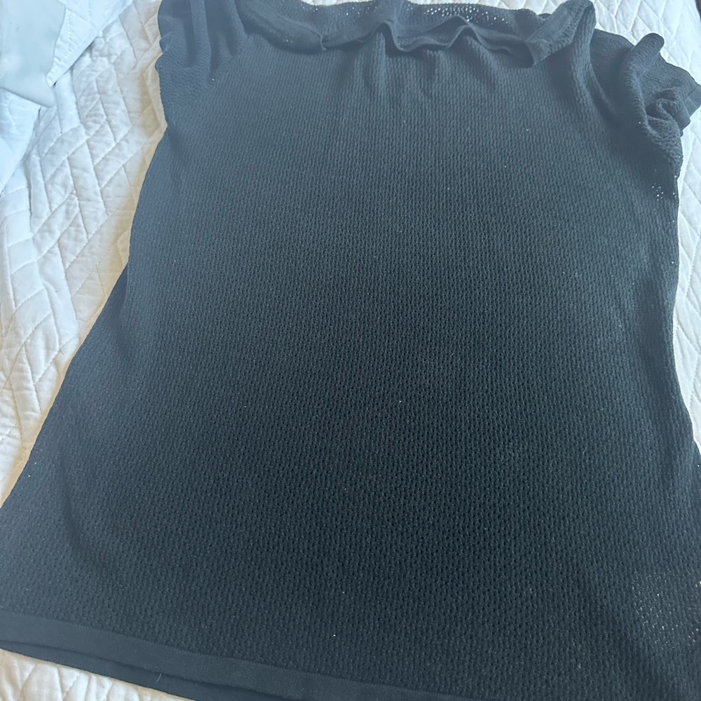 W—Black Knit Sweater
